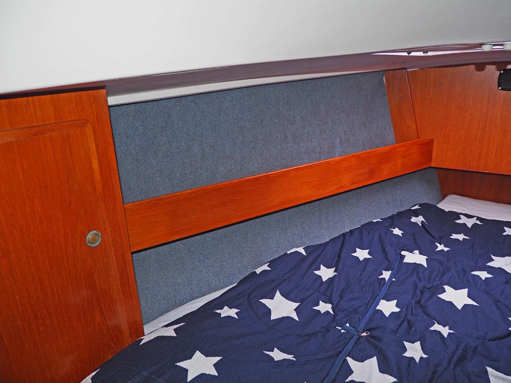 Cabin en avant, H&eacute;bergements